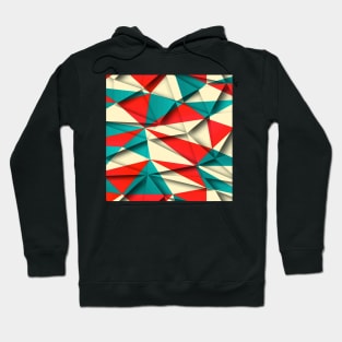 3d pastel chevron Hoodie